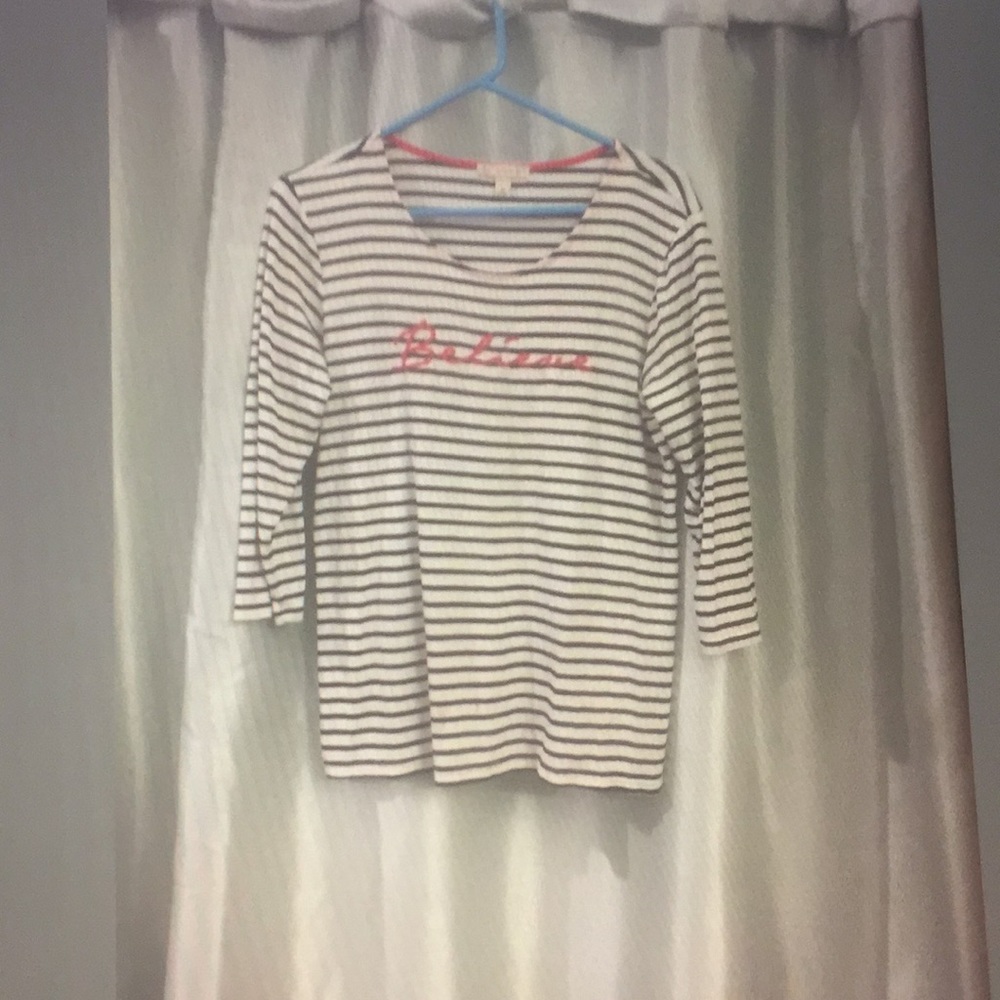Fb Established 1962 Women’s Knit Top 3/4 sleeve